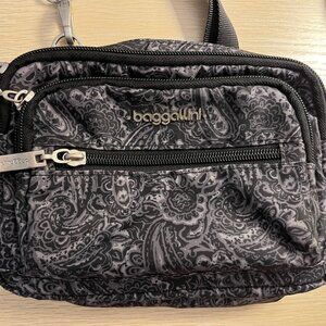 Baggallini Triple Zip Crossbody Bag